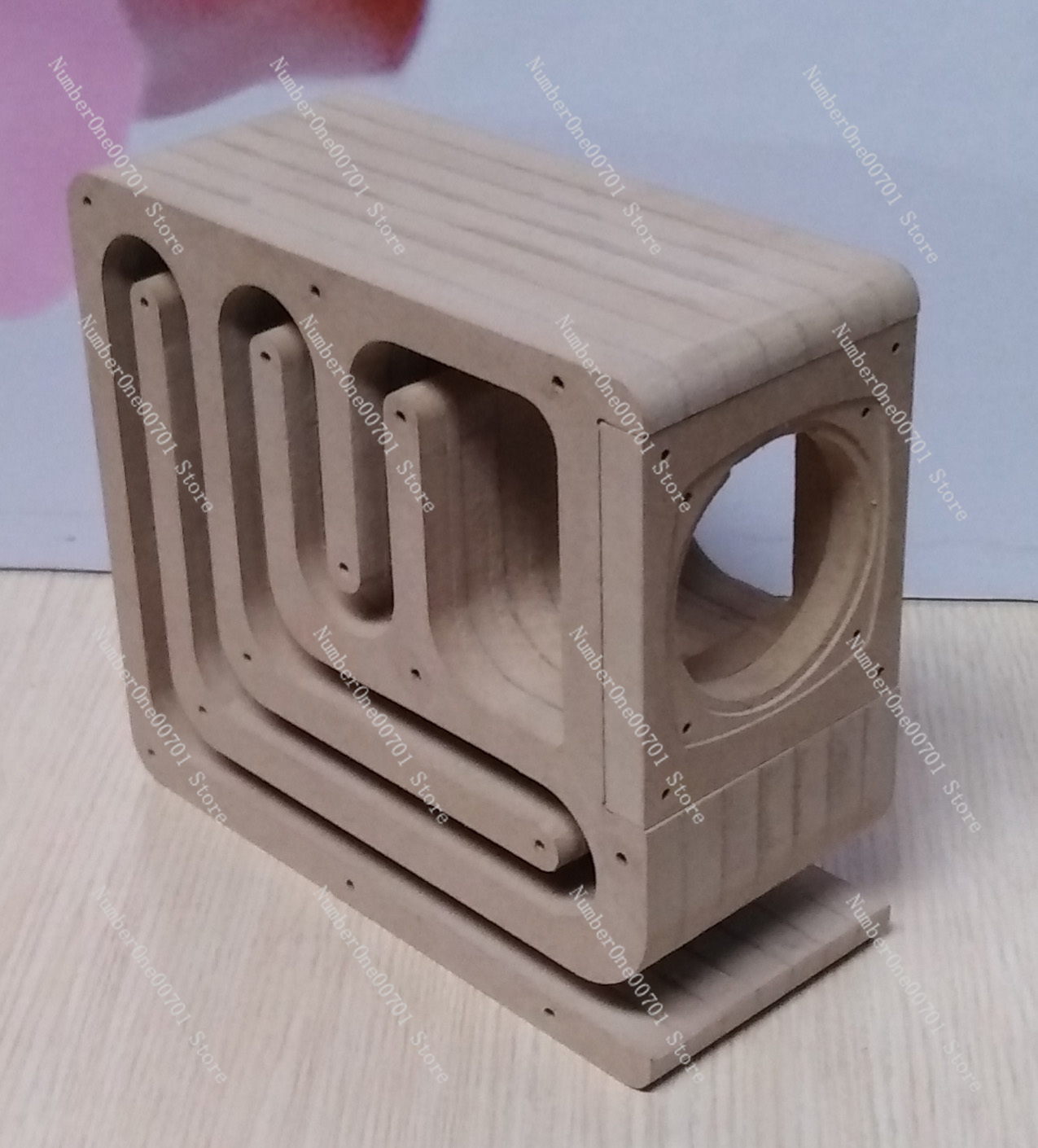 Diy Speaker - 2/3/4 İnç Ahşap Labirent Hoparlör Kutusu