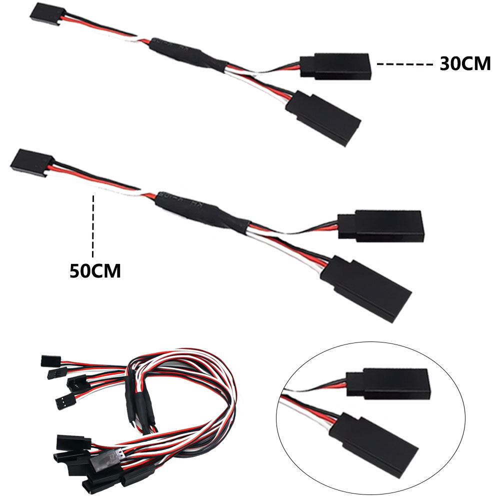 Rca Cable - 5/8/10 adet RC Servo Y Uzatma