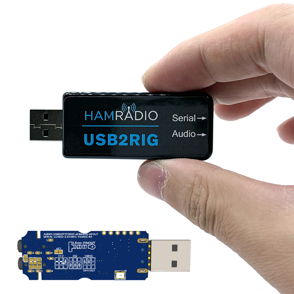 Usb Sound Card - USB2RIG Radyo USB Ses Kartı Bağlantı