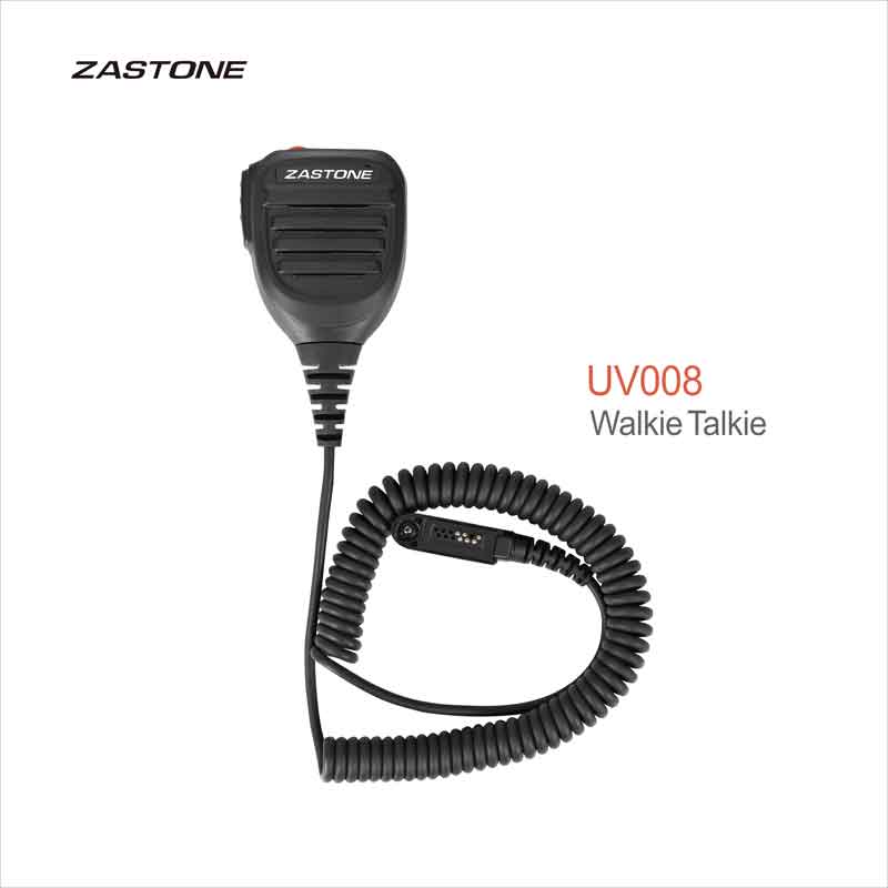 Speaker Terminal - ZASTONE UV008 Mikrofon Walkie Talkie Megafon