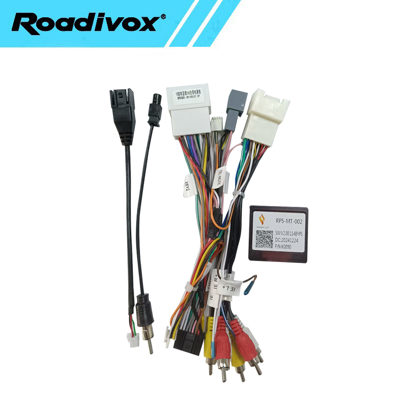 Audio Cable Rca - Araba Radyo Kablo Demeti Güç Canbus