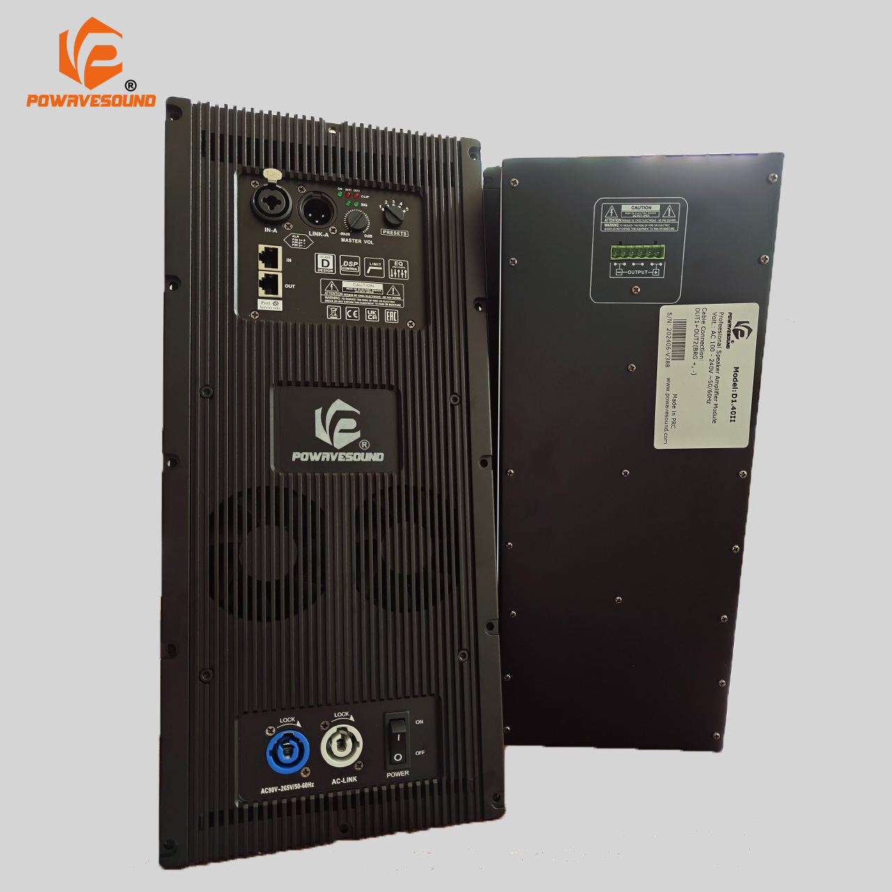 Subwoofer - 6000W RMS Güçlü POWAVESOUND SUB Plaka