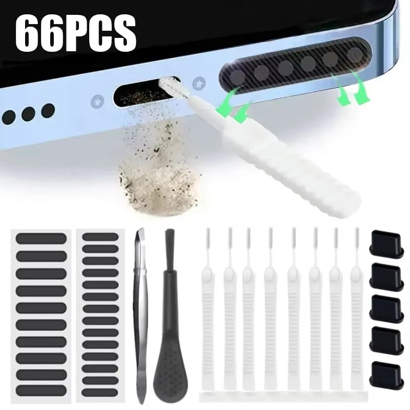Speaker Terminal - 66 adet telefon şarj portu temizleme