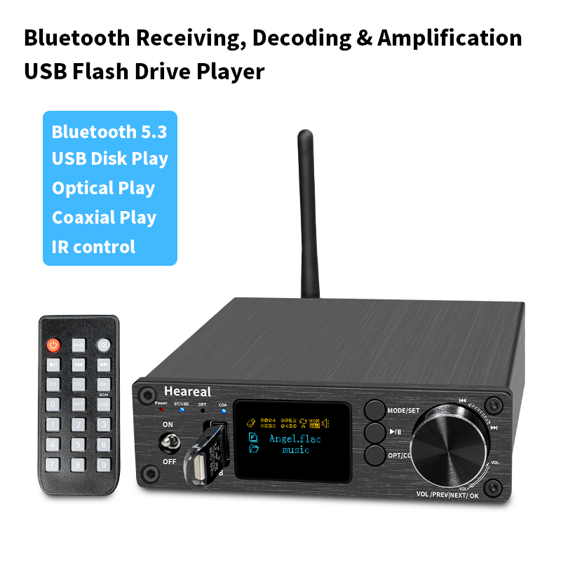 Passive Preamp - HiFi Bluetooth 5.3 Ses Alıcısı DAC