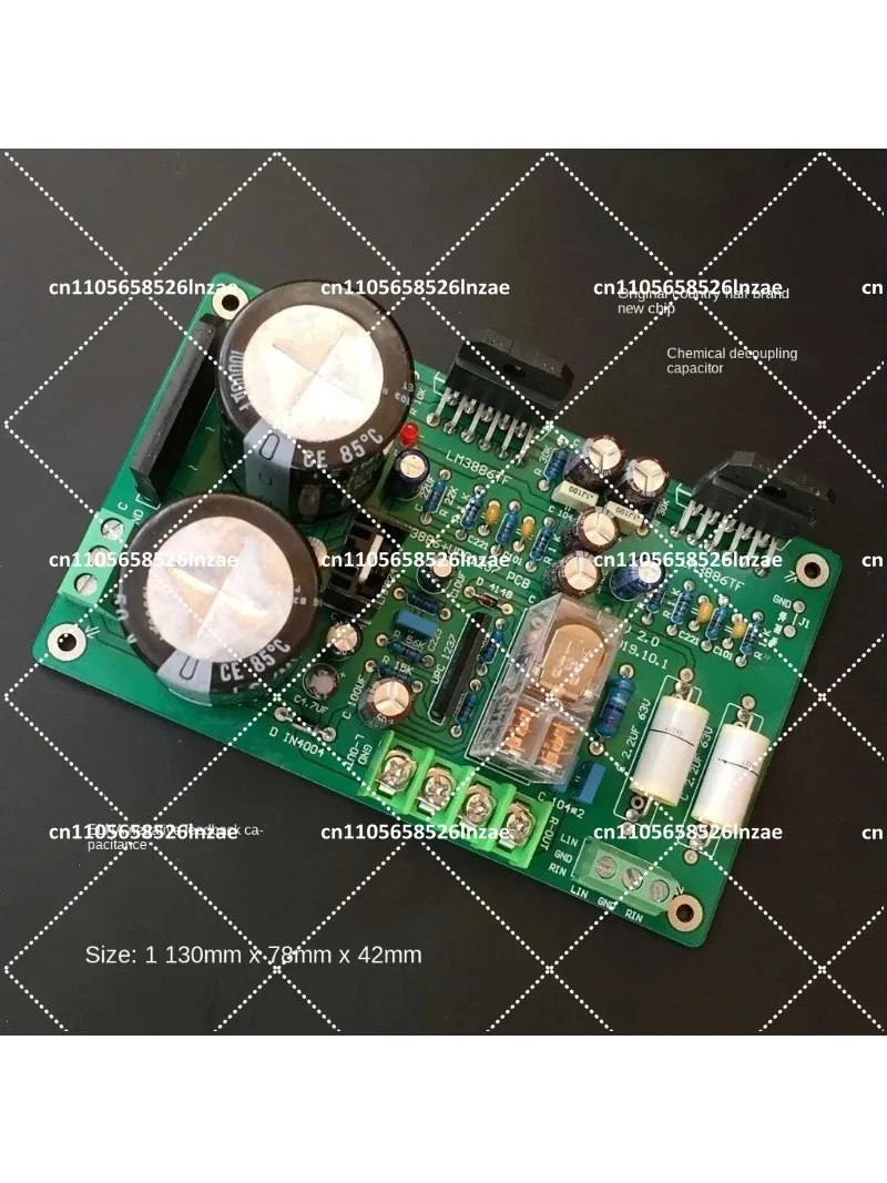 Diy Speaker - LM3886 Hifi Ses Güç Amplifikatörü Kartı