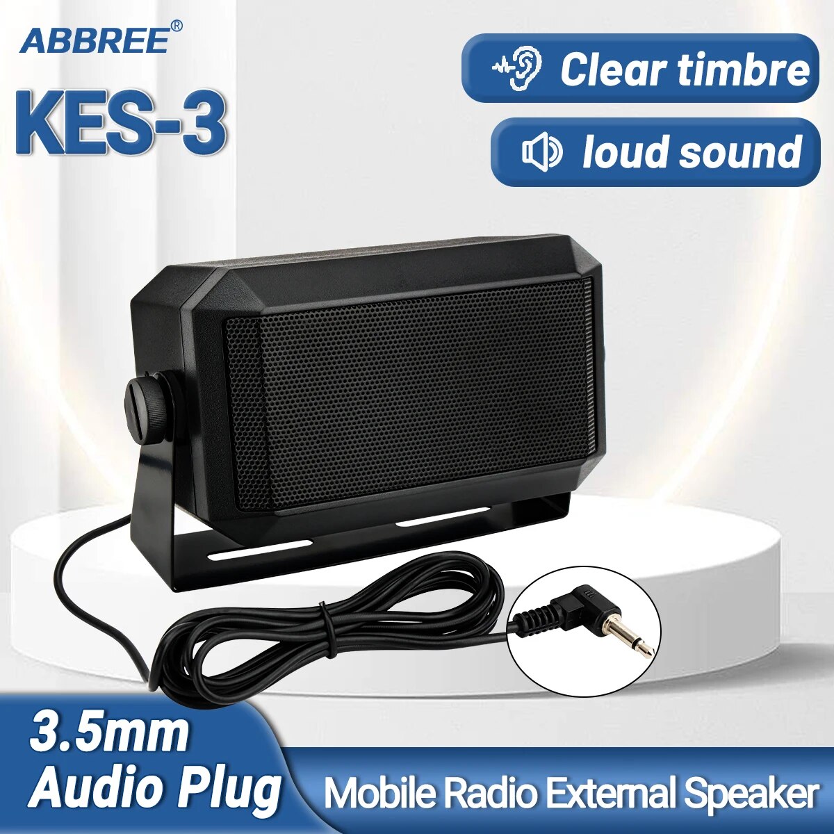 ABBREE Dikdörtgen Harici İleti - Speaker Terminal incelemesi ve fiyatı