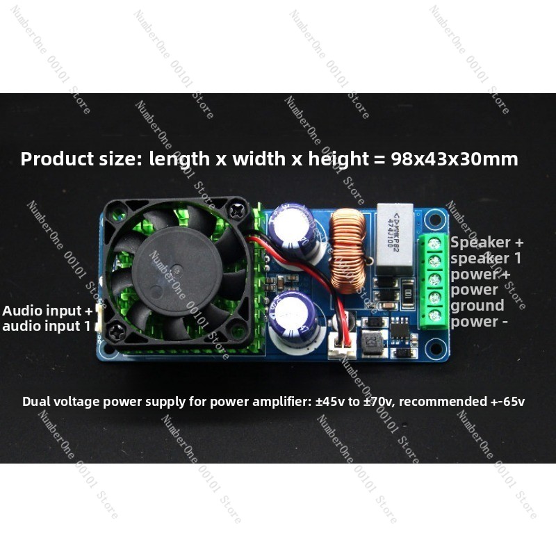 500W IRS2092S D Sınıfı Mono Am - Hifi Amplifier Board incelemesi ve fiyatı