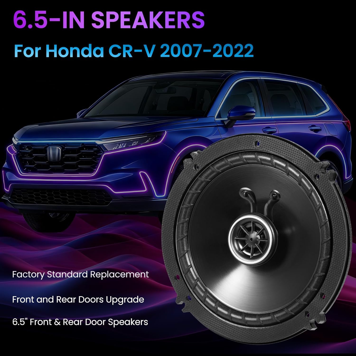 Honda CR-V 2007-2022 için MX Ö - Speaker Kit incelemesi ve fiyatı