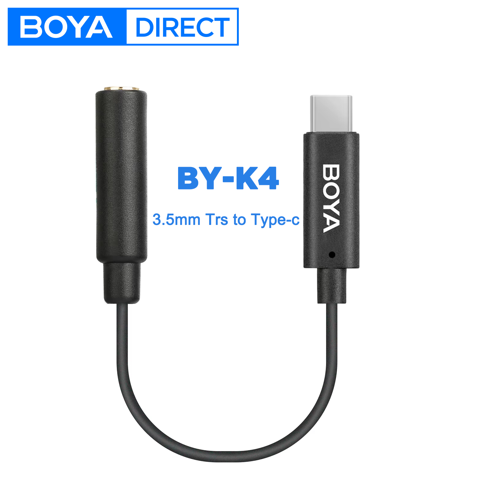 BOYA BY-K4 6cm 3.5mm TRS Dişi  - Trs Cable incelemesi ve fiyatı
