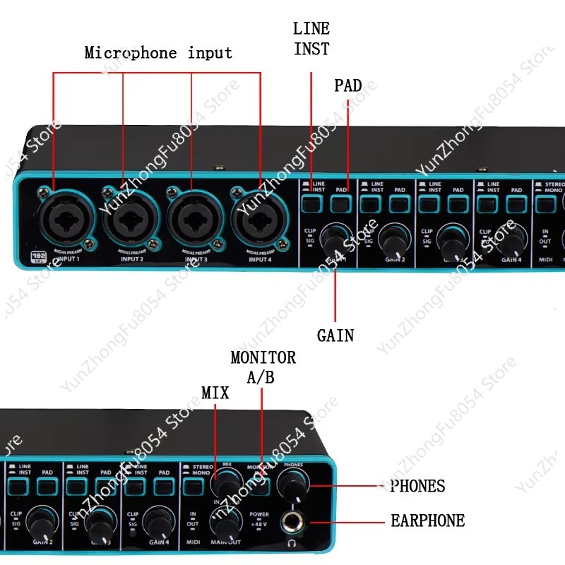 Profesyonel 3. Nesil 4x4 USB B - Usb Sound Card incelemesi ve fiyatı