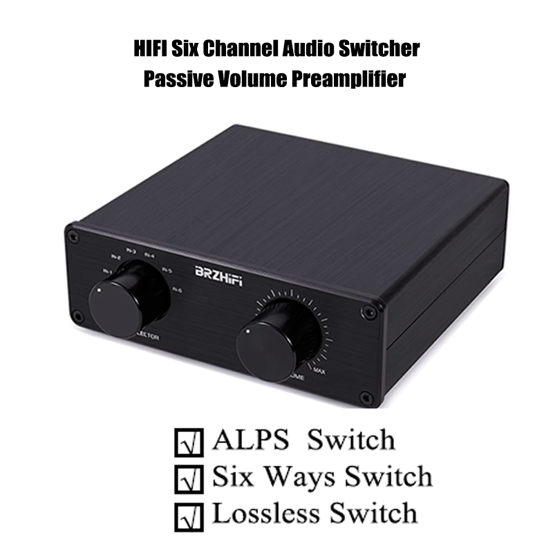 Hifi kayıpsız 6 yolları ses si - Passive Preamp incelemesi ve fiyatı