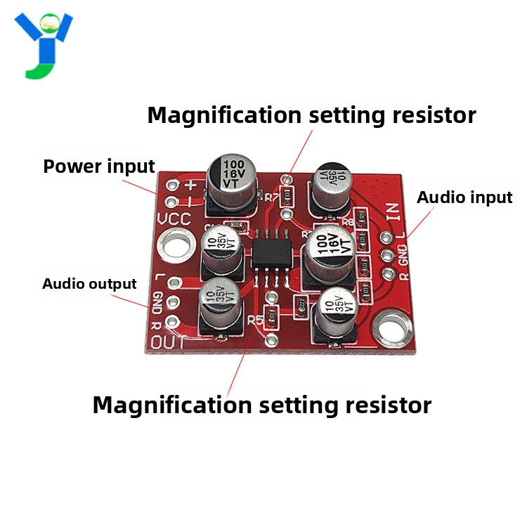CHN 2027 Fever sınıfı AD828 op - Audio Amplifier Board incelemesi ve fiyatı