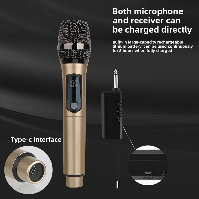 Kablosuz Mikrofon 2 Kanallı UH - Ribbon Microphone incelemesi ve fiyatı