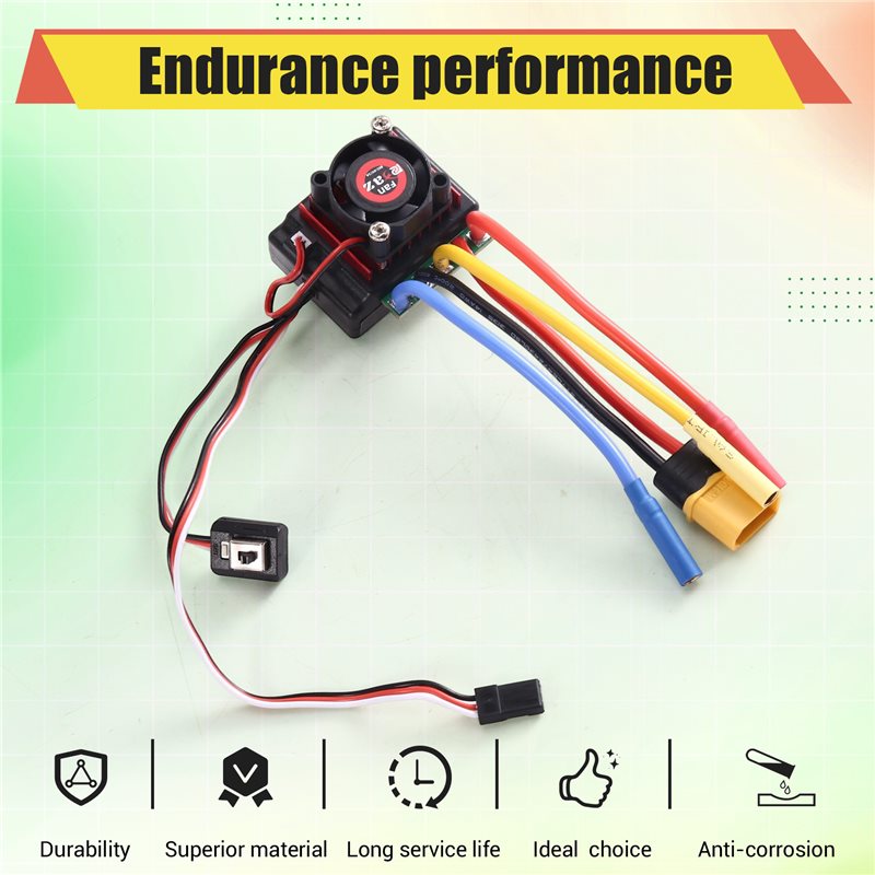 AINY-60A Fırçasız ESC Hız Kont - Banana Plug incelemesi ve fiyatı