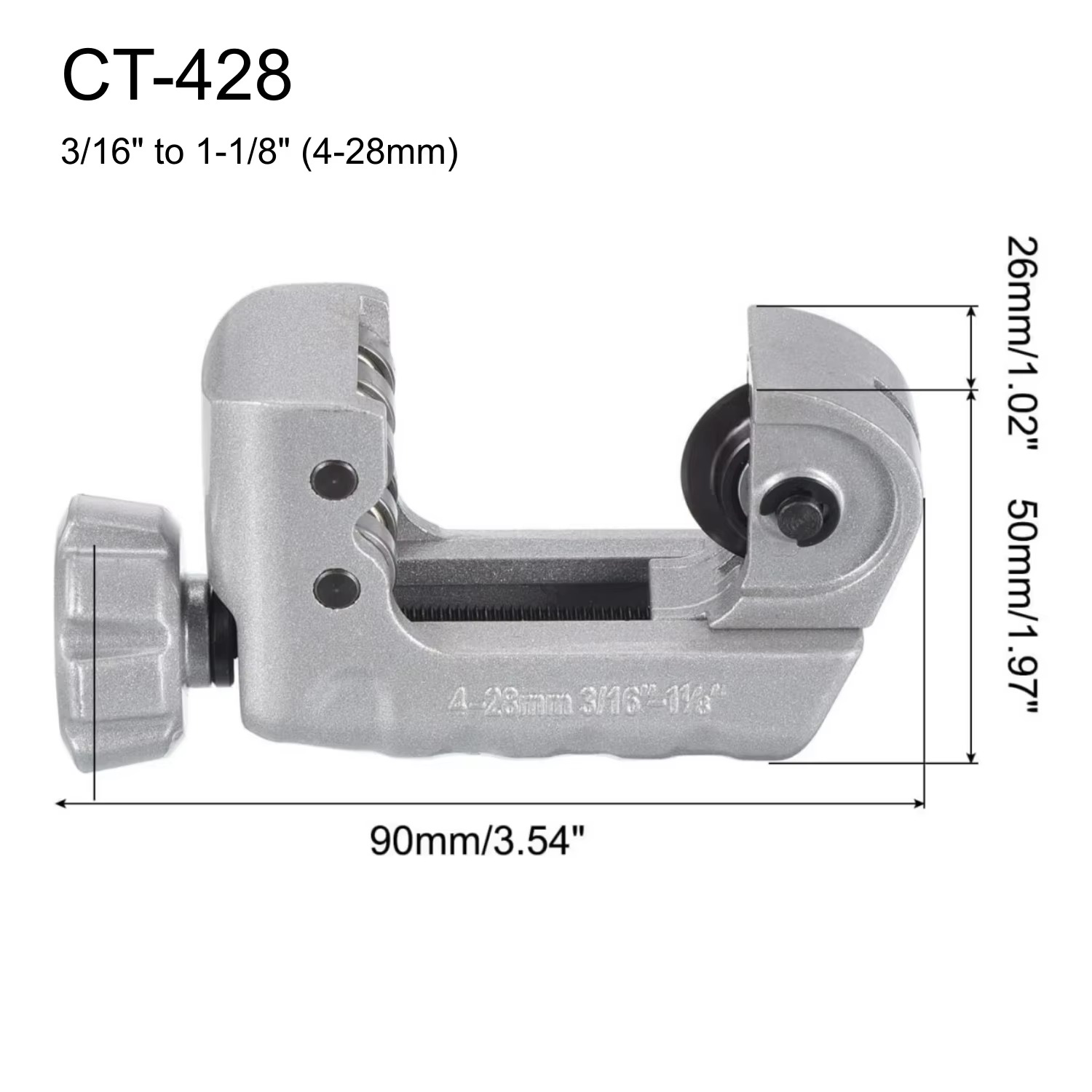 4-28 mm Rulmanlı Boru Kesici;  - Knob Aluminum incelemesi ve fiyatı