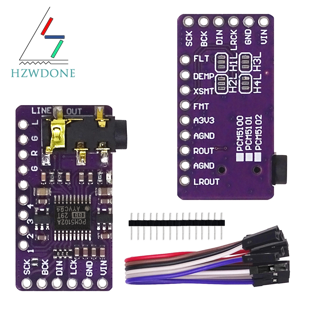 Arayüz I2S PCM5102A DAC dekode - Pcm5102 incelemesi ve fiyatı