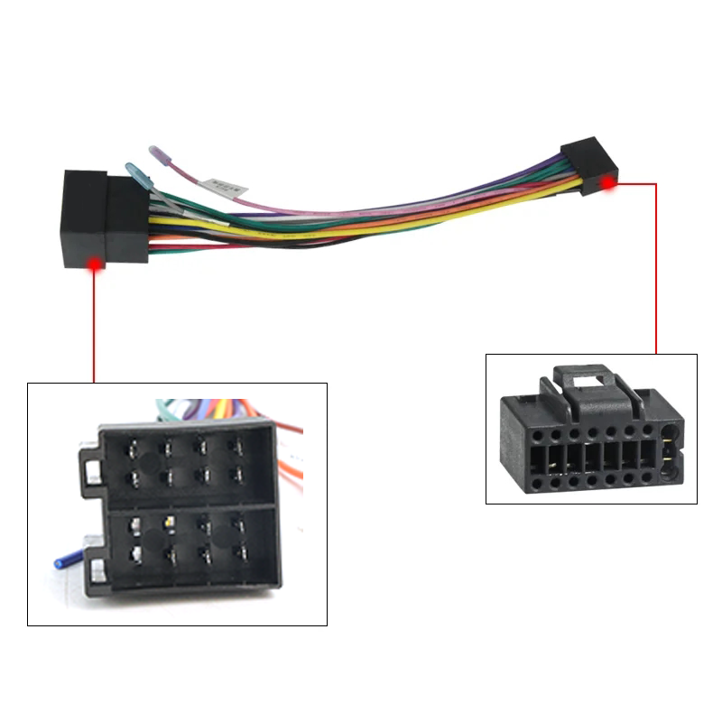 16 Pin Fiş Kablosu ISO Standar - Audio Cable Rca incelemesi ve fiyatı