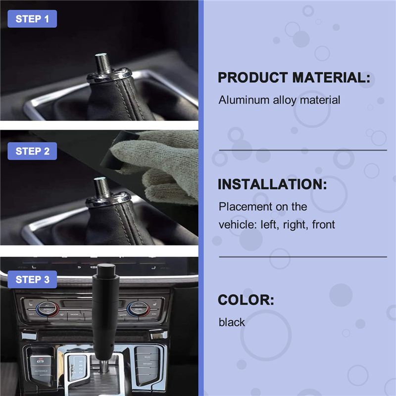 AU33 – Otomatik Vites Değiştir - Knob Aluminum incelemesi ve fiyatı