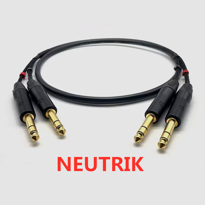 1 metre 11 NEUTRIK 6.35mm TRS  - Trs Cable incelemesi ve fiyatı