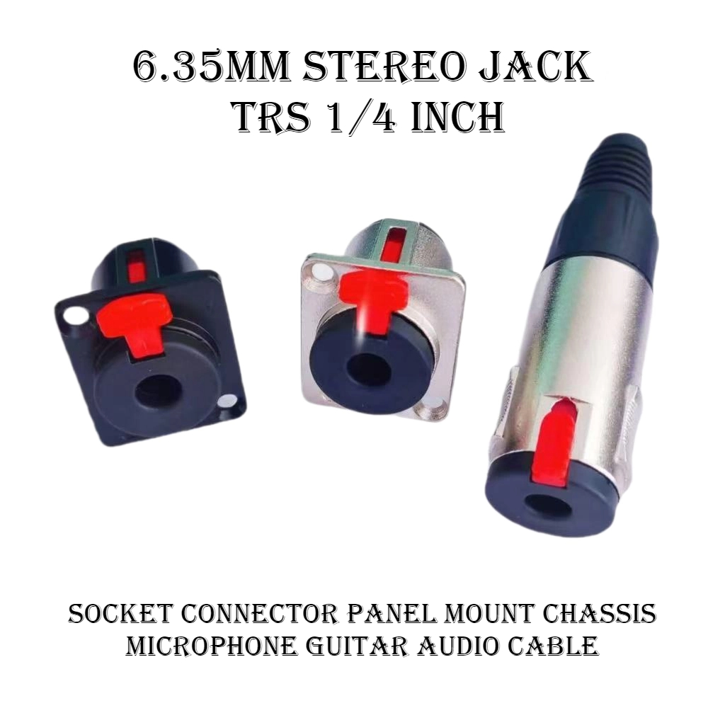 1 adet 6.35mm Stereo Dişi Jack - Trs Cable incelemesi ve fiyatı