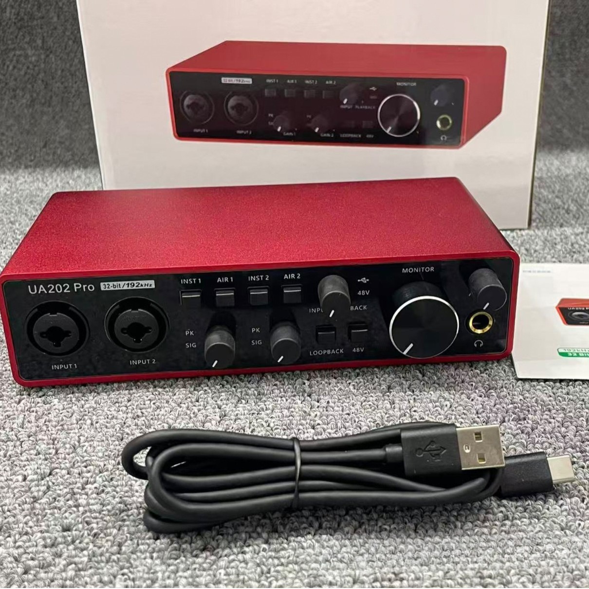 UA202 Pro Profesyonel Ses Kart - Condenser Microphone Kit incelemesi ve fiyatı