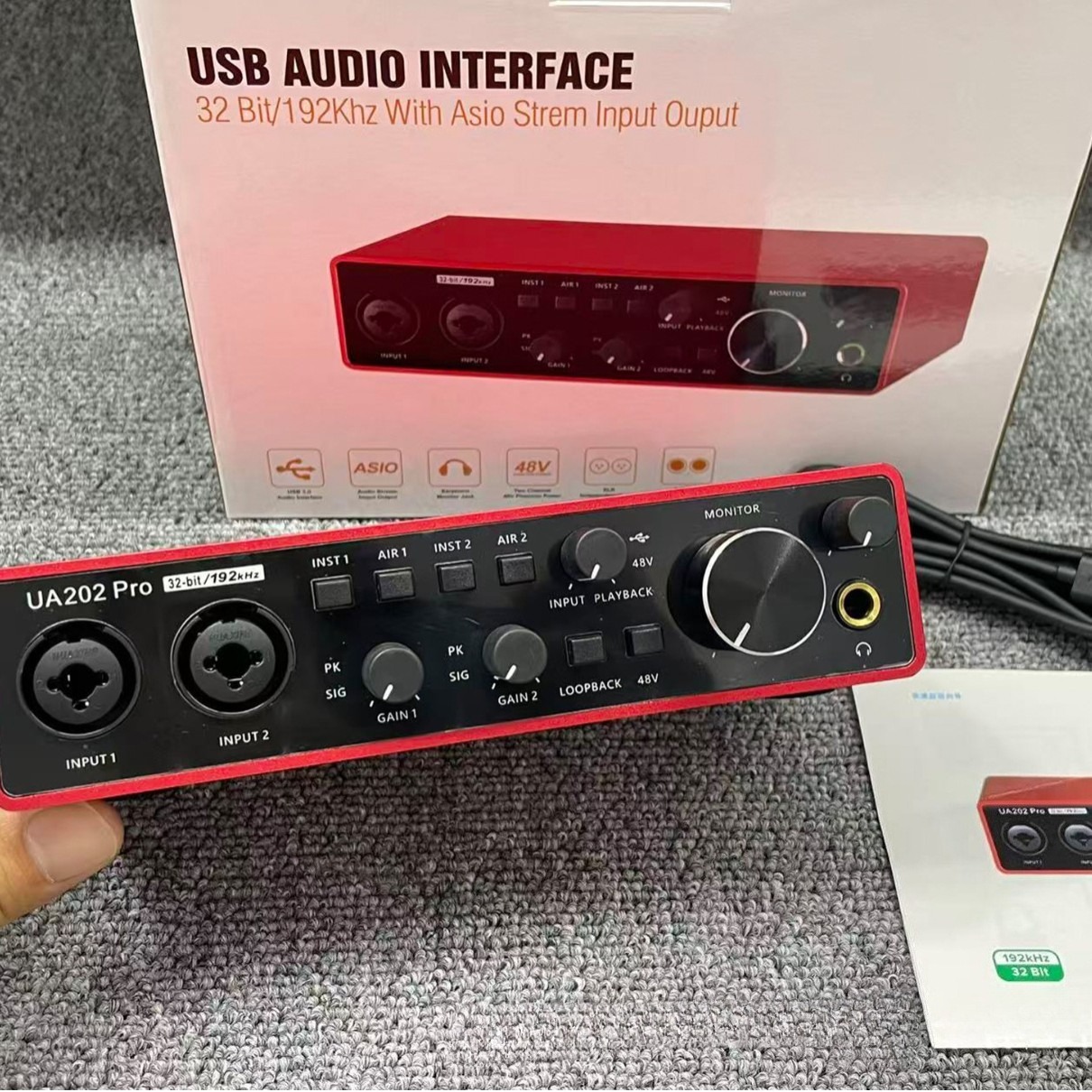 UA202 Pro Profesyonel Ses Kart - Condenser Microphone Kit incelemesi ve fiyatı