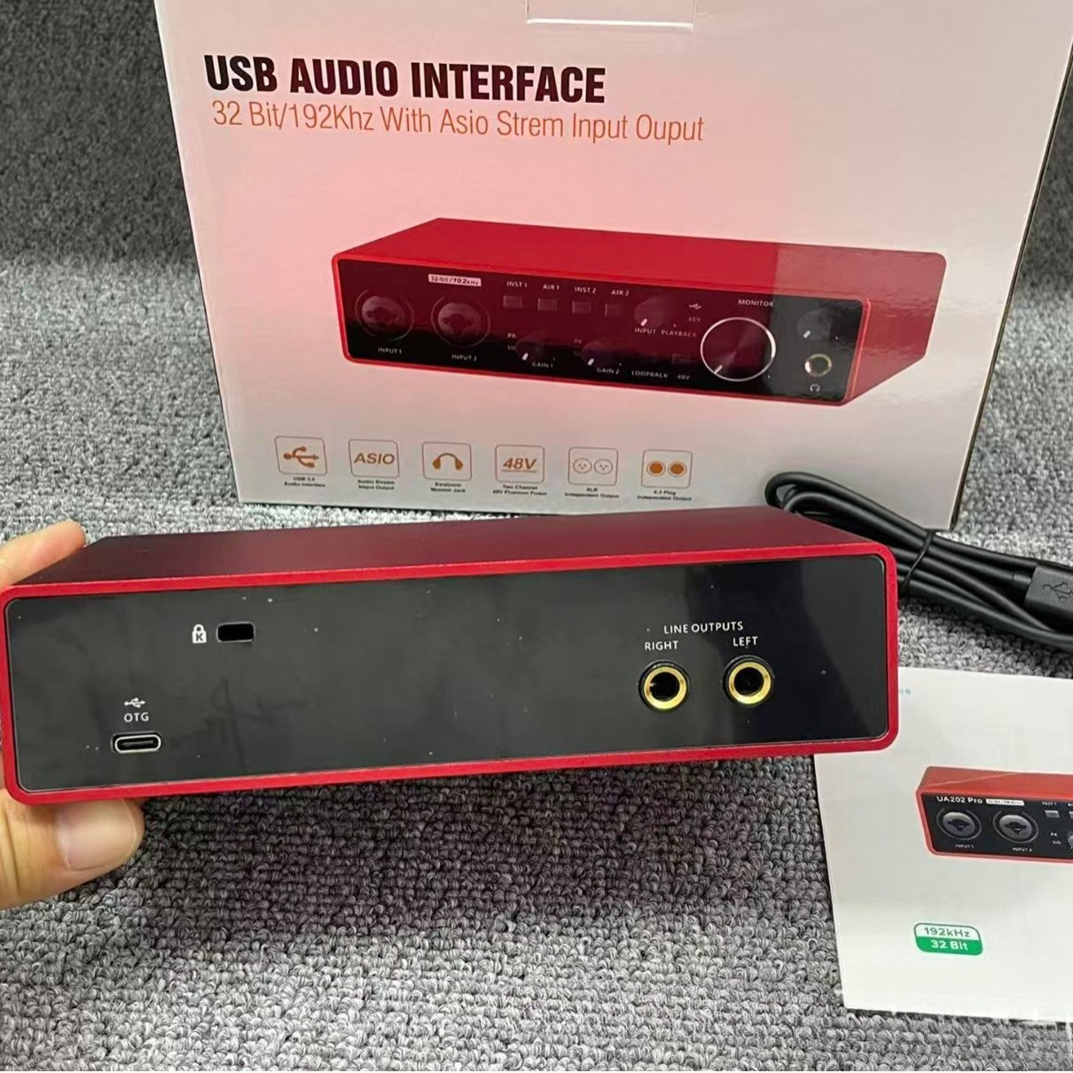 UA202 Pro Profesyonel Ses Kart - Condenser Microphone Kit incelemesi ve fiyatı