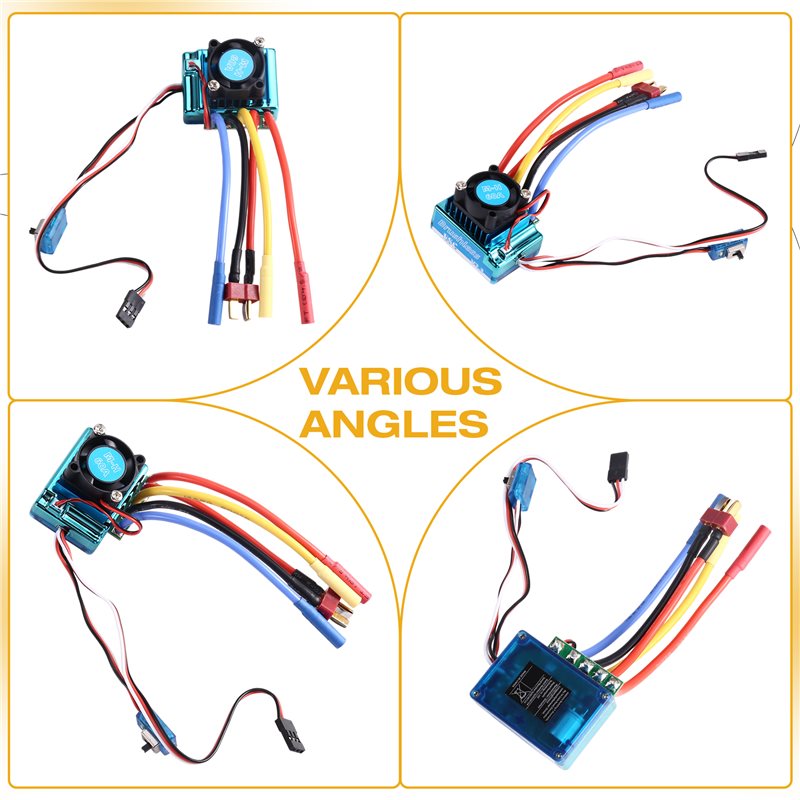 MACH-60A Fırçasız ESC Hız Kont - Banana Plug incelemesi ve fiyatı