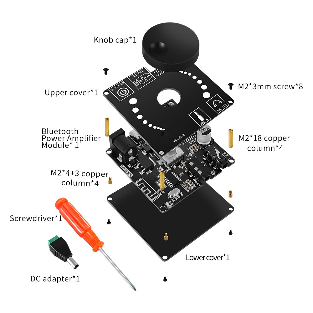 Güç Amplifikatörü Kartı Stereo - Hifi Amplifier Board incelemesi ve fiyatı